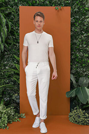 ATP 030 Ekru Spor Pantolon