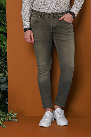 DENİM PNT 110 Haki Jean Pantolon