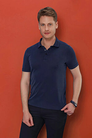 TS 848 Lacivert Spor T-Shirt