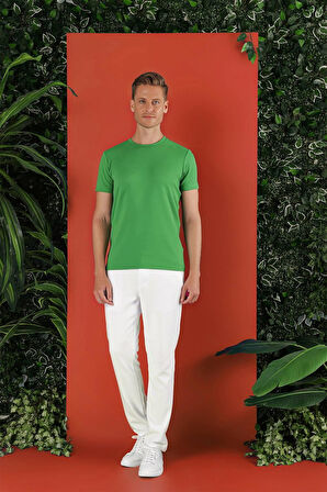 TS 852 Yeşil Spor T-Shirt