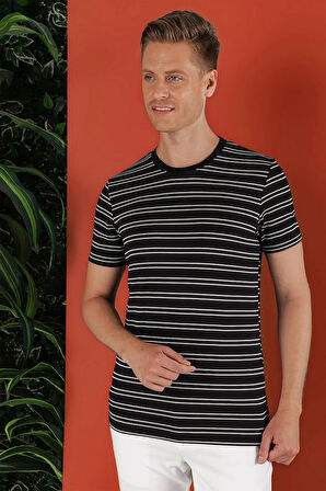 TS 851 Siyah Spor T-Shirt