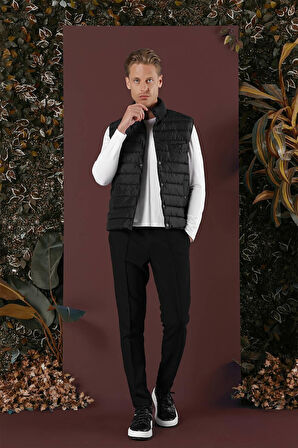 Y 160 Siyah Klasik Yelek