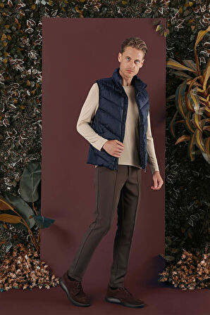 Y 161 Lacivert Klasik Yelek