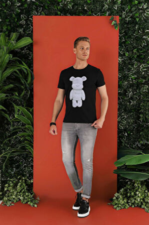 TS 855 Siyah Spor T-Shirt
