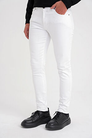 DENİM PNT 119  BEYAZ DENİM