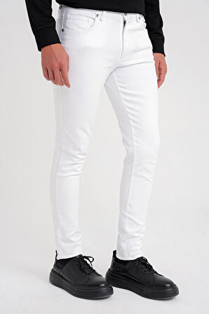 DENİM PNT 119  BEYAZ DENİM