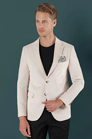 C 651 CEKET SLİM FİT TAŞ CASUAL