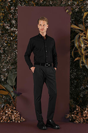 P 1131 Slim Fit Antrasit Spor Pantolon