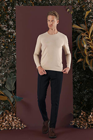 P 1130 Slim Fit Lacivert Spor Pantolon