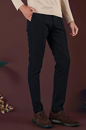 P 1130 Slim Fit Lacivert Spor Pantolon