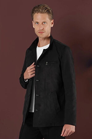 KA 080 Slim Fit Siyah Spor Kaban