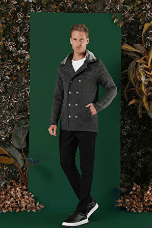 02 Slim Fit Antrasit Spor Kaban