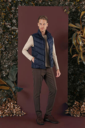 Y 161 Lacivert Klasik Yelek