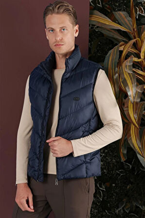 Y 161 Lacivert Klasik Yelek