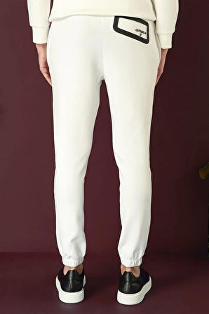 P 1140 Slim Fit Ekru Spor Pantolon