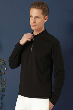 SWT 012 SWEA Slim Fit Siyah Spor 47 - Sweatshırt