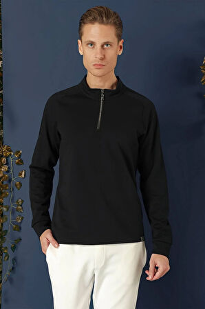 SWT 012 SWEA Slim Fit Lacivert Spor 47 - Sweatshırt