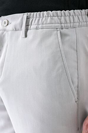 P 1143 Comfort Fit Yan Cep Beli Lastikli Esnek Pamuk Taş Jogger Pantolon