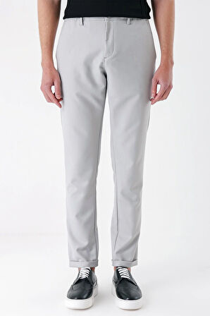 P 1143 Comfort Fit Yan Cep Beli Lastikli Esnek Pamuk Taş Jogger Pantolon