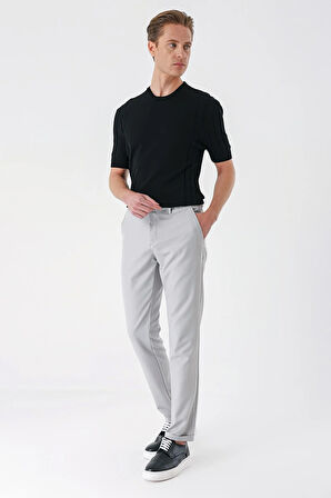 P 1143 Comfort Fit Yan Cep Beli Lastikli Esnek Pamuk Taş Jogger Pantolon