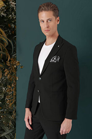 C 659 Slim Fit Yeşil Spor Ceket