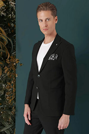 C 659 Slim Fit Yeşil Spor Ceket