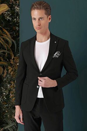 C 659 Slim Fit Yeşil Spor Ceket