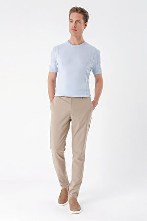 P 1150 Comfort Fit Beli Lastikli Yan Cep Taş Jogger Pantolon