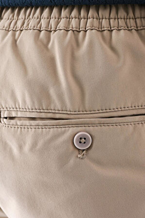 P 1150 Comfort Fit Beli Lastikli Yan Cep Taş Jogger Pantolon