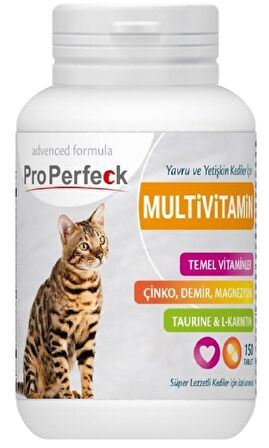 ProPerfeck Kedi Multivitamin 150 Tablet