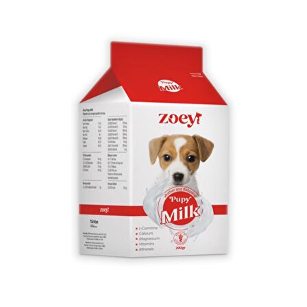 Zoey Yavru Köpek Süt Tozu 200 Gr