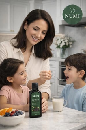 Numi Naturals Nutrimix Karadut & Keçiboynuzu Pekmezli Bitkisel Karışım C Vitaminli Katkısız 150 Gr