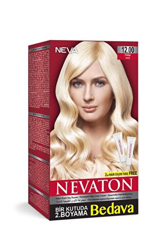 Nevaton Kalıcı Krem Saç Boyası 12.00 Fildişi