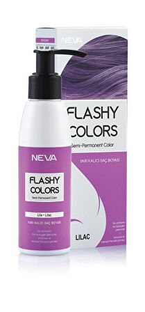 NEVA FLASHY COLORS Yarı Kalıcı Saç Boyası LİLA 100ML