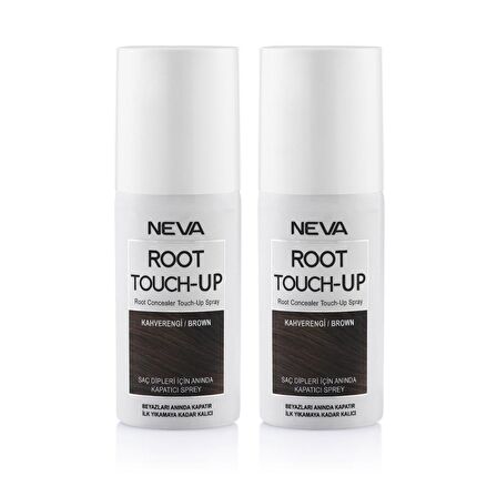 Neva Root Touch Up Kapatıcı Sprey 75 Ml Kahve 2 Adet