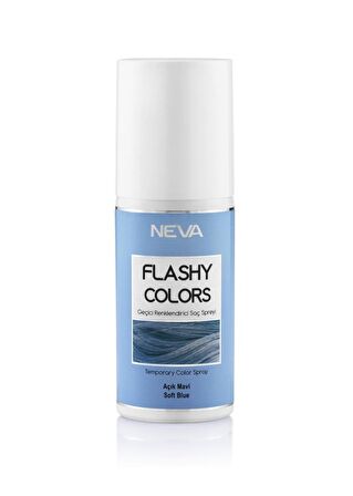 NEVA FLASHY GEÇİCİ SPREY SAÇ BOYASI AÇIK MAVİ