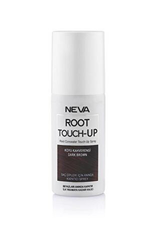 Neva Root Touch Up Kapatıcı Sprey 75 Ml Koyu Kahve 3 Adet