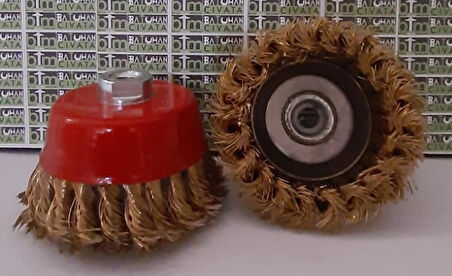 BURGULU ÇANAK FIRÇA TEL FIRÇA-100 MM