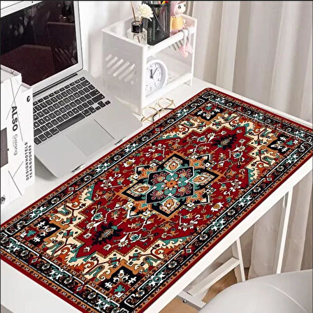 70X30 CM DEKORATİF HALI TEMALI KAYDIRMAZ TABAN SPEED YÜZEY OYUNCU MOUSE PAD GAMİNG