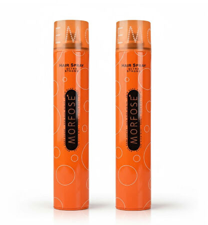 Morfose Ultra Strong Saç Spreyi - 400 ml 2 adet