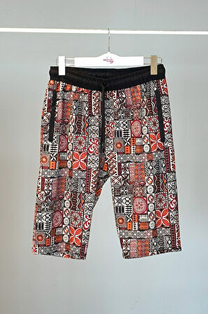 Desenli Erkek Şort Kapri Mayo RKS-05 Remsa Mayo | M