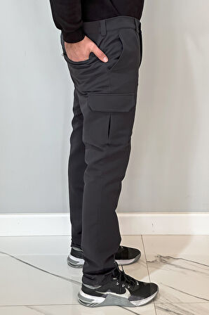 Erkek Komondo Cep İçi Şardonlu Pantolon REA-9707 Lacivert | L