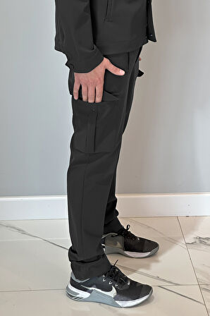 Erkek Çıtçıtlı Pantolon 24720 Siyah | XXL