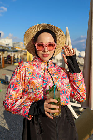 Tam Kapalı Tesettür Mayo Hale R2501 | S