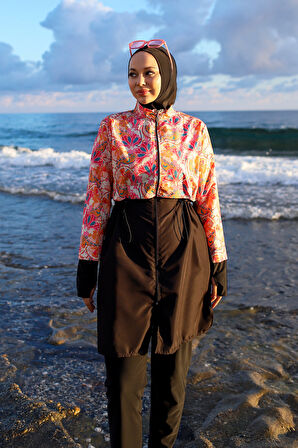 Tam Kapalı Tesettür Mayo Hale R2501 | L