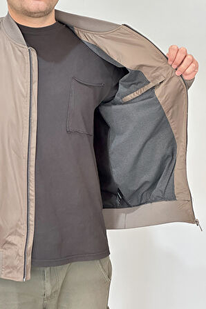 Erkek Kolej Yaka Mevsimlik Ceket Tek Üst REU-9127 Camel | L