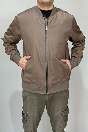 Erkek Kolej Yaka Mevsimlik Ceket Tek Üst REU-9127 Camel | L