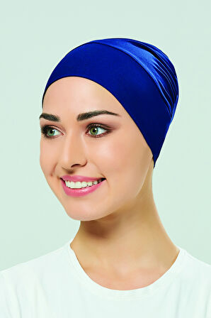 Havuz Deniz Düz Bone R-999-B Mavi03 | Standart
