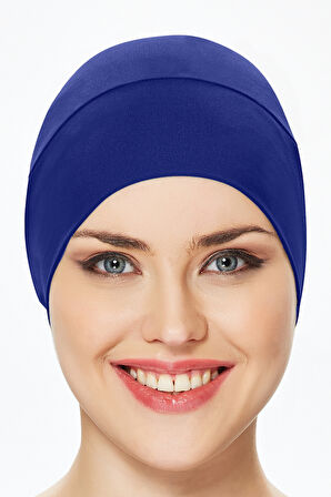 Havuz Deniz Düz Bone R-999-B Mavi04 | Standart