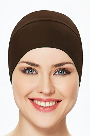 Havuz Deniz Düz Bone R-999-B Koyu Kahve | Standart